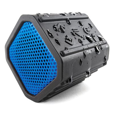 ECOPEBBLE Waterproof Bluetooth Speaker—Blue