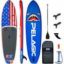 AquaRIG Inflatable Stand-Up Paddleboard Package, Americamo image number 0