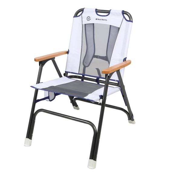 Comfort Plus Crew Deck Chair, White image number 2