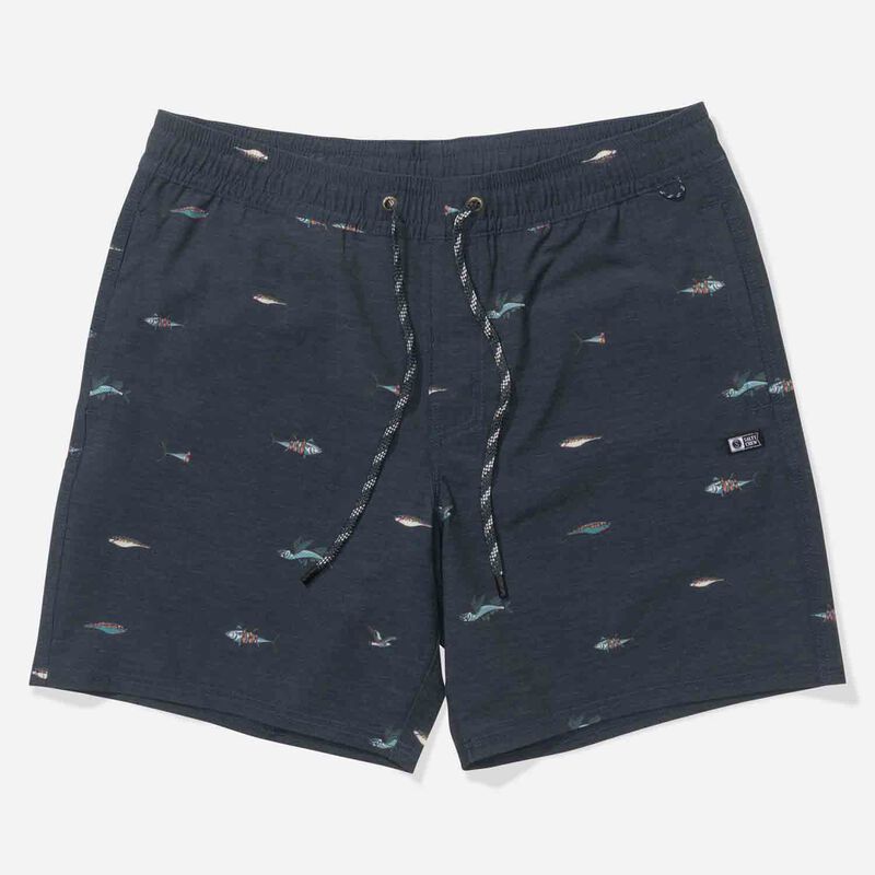 Salty Crew Men's Crew Volley Shorts, in Navy, Size 2XL | by West Marine