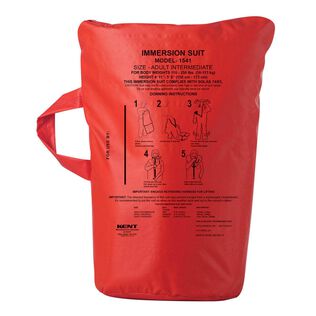 Immersion Suit Bag USCG,  Red, Small