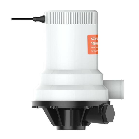 SEAFLO 01 Series 1600 GPH Dual Port Livewell Pump &ndash; 12V, 1" NPT Inlet, Marine Aerator for Boats & Bait Tanks image number 1