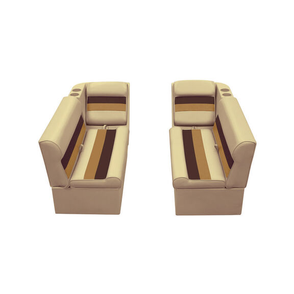 Bench & Lean Back Set, Sand/Chestnut/Gold image number 0
