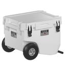 RollR 60 Quart Wheeled Hard Cooler with Tow Handle, Powder image number 1