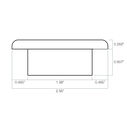 Three-Bezel Interior LED Flood Light, White image number 6
