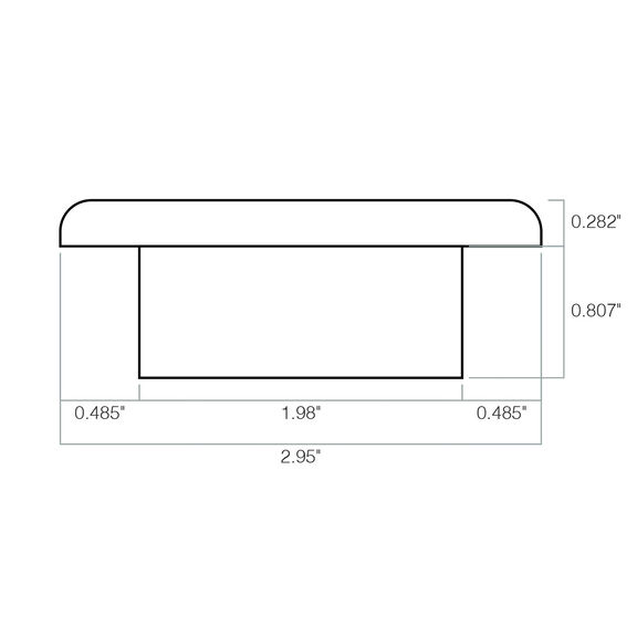 Three-Bezel Interior LED Flood Light, White image number 6