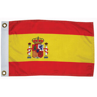 Spain Courtesy Flag, Civil, 12" x 18"
