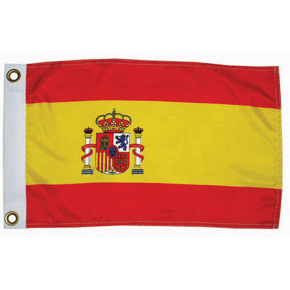 Spain Courtesy Flag, Civil, 12" x 18" image number 0