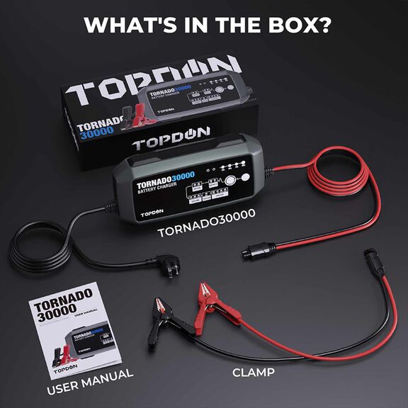 Tornado 30000 Battery Charger & Supply image number 8