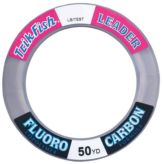 Fluorocarbon Leader Wrist Spool, Clear, 50 yds. image number 0