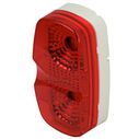 4" LED Oblong Cearance & Marker Light, Red image number 0