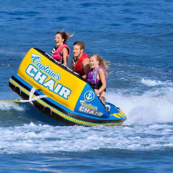 The Captain's Chair 3-Person Towable Tube image number 2