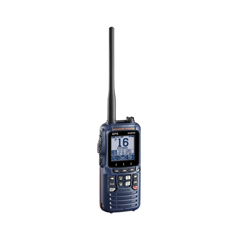 HX890NB Floating 6 Watt Class H DSC Handheld VHF/GPS Radio image number 1