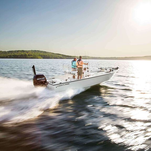 Great White Digital Saltwater Bow-Mount Trolling Motor, 50" Shaft, 109lb. Thrust image number 7
