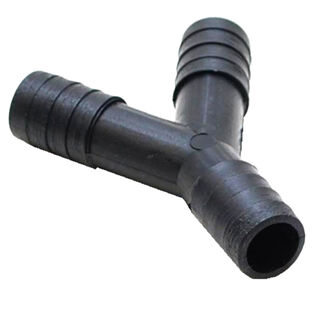 Marine Barbed 3-Way Y Fitting, 3/4"