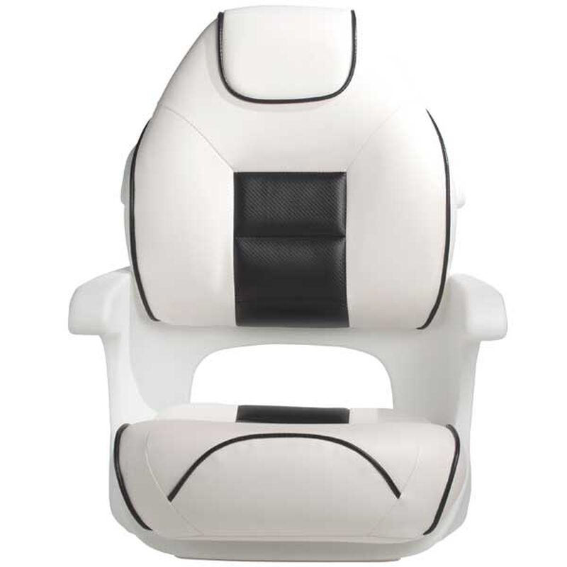 Ultimate Deluxe Elite Captain's Helm Seat, White/Black image number 0