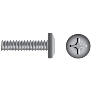 Stainless Steel Phillips Pan-Head Coarse Thread Machine Screws