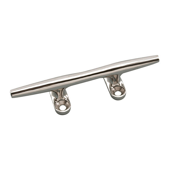 10" Stainless-Steel Open Base Yacht Cleat image number 0