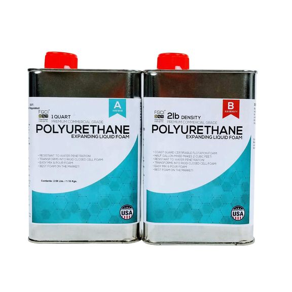2 Lb Liquid Foam, Quart Kit image number 0