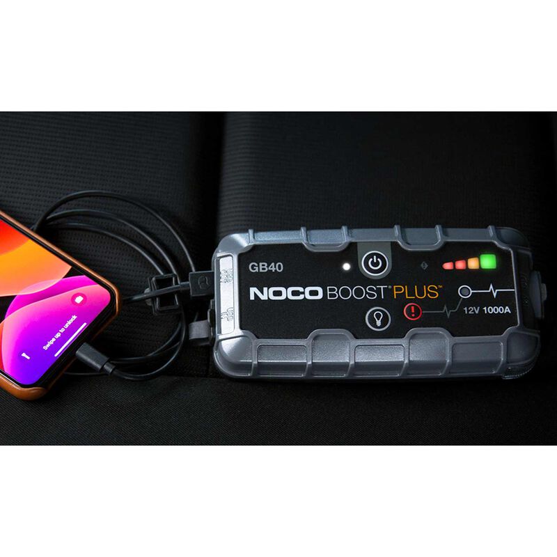 Noco Boost Plus GB40 Ultrasafe Lithium Jump Starter, 1000 Amp, 12V image number 3