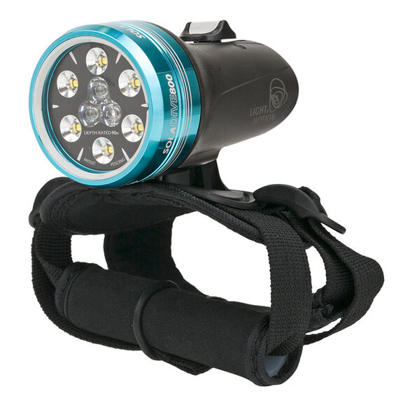 LIGHT & MOTION INDUSTRIES SOLA 800 Dive Spot/Flood Light, Black