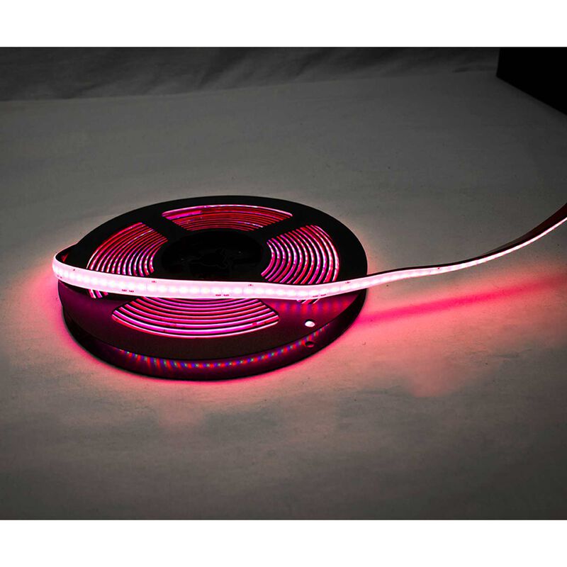 16.4' V-Sport Plasma LED Solid Tape Light Strip with 3M Adhesive, IP65, RGB with Remote image number 3