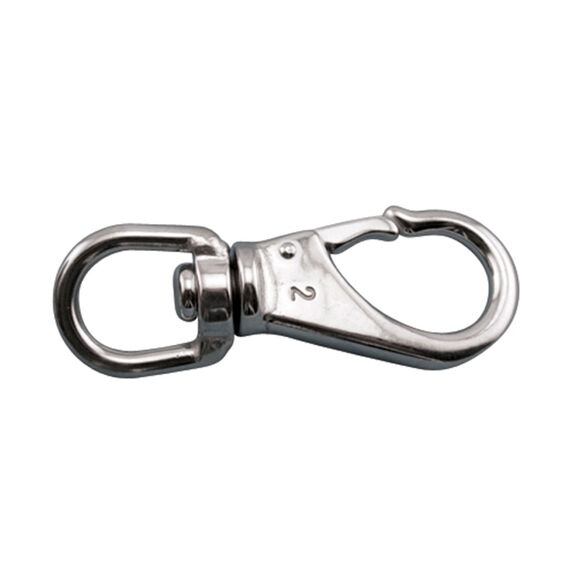 3/4" Stainless-Steel Swivel Eye Snap image number 0