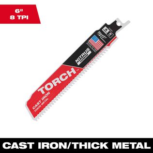 6" 7TPI The TORCH&trade; for CAST IRON with NITRUS CARBIDE&trade;