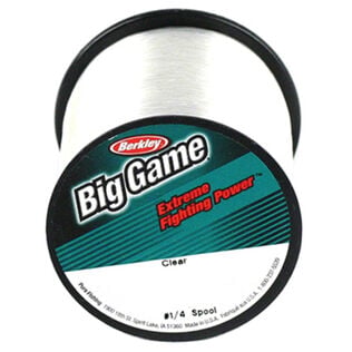 Trilene Big Game Monofilament, 15 lbs, 900 yds, Clear