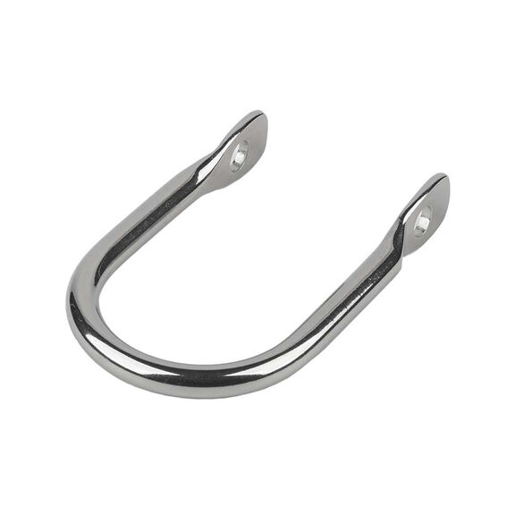 2-1/4"W x 3-3/4"D Stainless-Steel Boom Bail, 3/8" Fastener image number 0