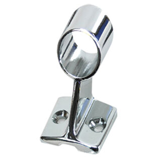 Stainless Steel Center Handrail Stanchion, 7/8" Tube Outside Dia., Right