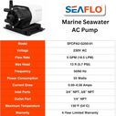 SEAFLO 250 GPH 230V Marine AC Circulation Pump image number 7