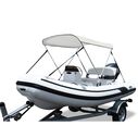 Collapsible/Removable 2-Bow Bimini Top, 53"-62" W x 42" H x 5'6" L image number 1