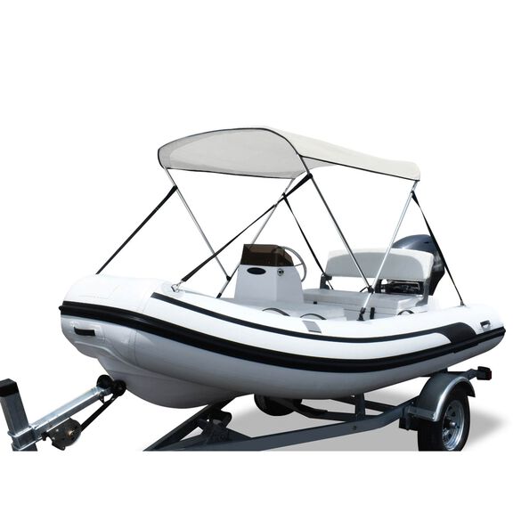 Collapsible/Removable 2-Bow Bimini Top, 53"-62" W x 42" H x 5'6" L image number 1
