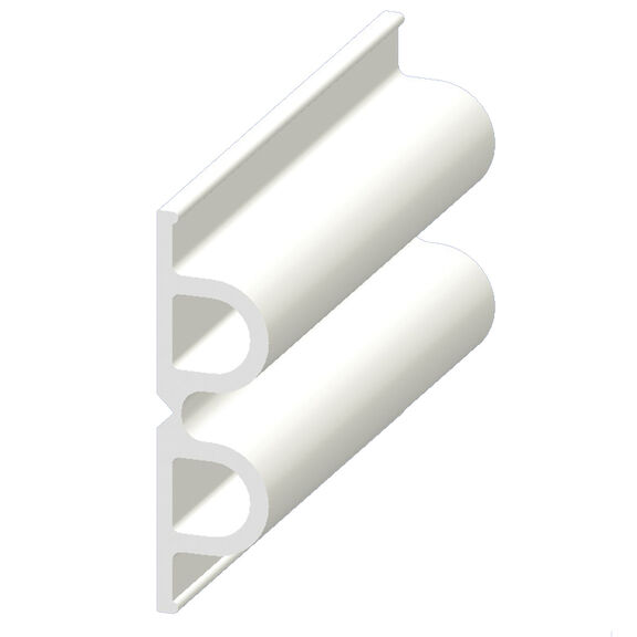Premium Rubber "DD"  Profile Dock Edging, 12' image number 0