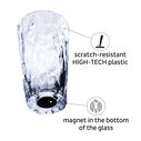 Magnetic Plastic Longdrink Glasses, Set of 2 image number 2