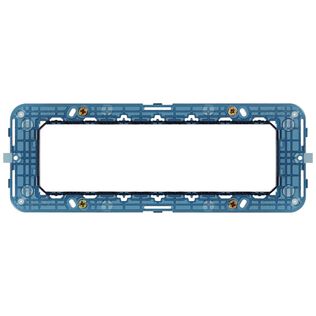 Vimar Arke 7-Module Mounting Frame with Screws for 6/7-Module Back Box