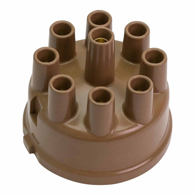 5075Q1 Distributor Cap for Marinized V-8 Engines by Ford with Mallory Conventional Ignition Systems image number 0