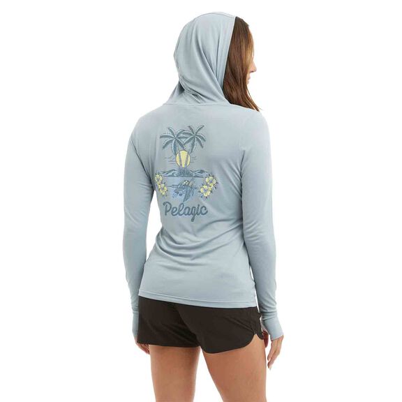 Women's Isla Tortuga AquaTek Hooded Shirt image number 0