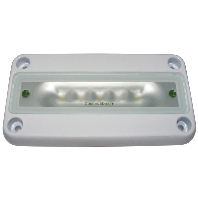 Low Profile LED Light, Red/White image number 0