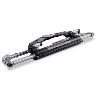 Baystar HC4658-3 Outboard Hydraulic Steering Cylinder, Front Mount, Inverted Plate