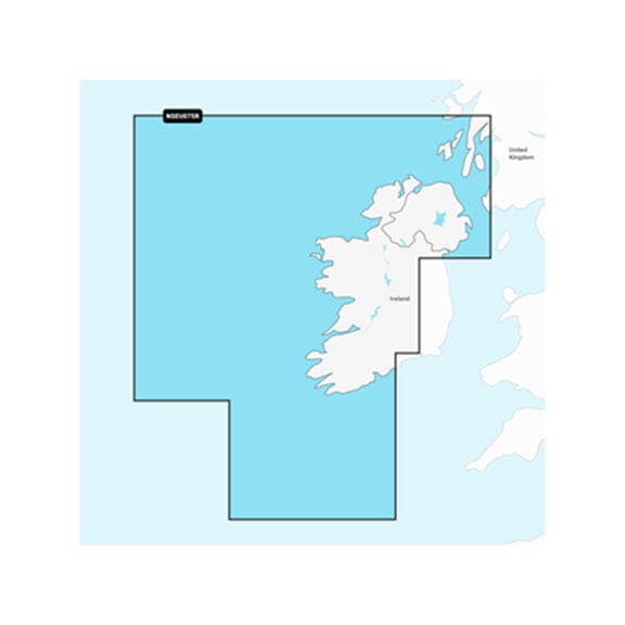 Garmin Navionics Vision+ EU075R Ireland, West Coast, Electronic Chart image number 0