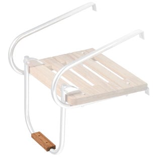 Teak Swim Platform Boarding Ladder Step, X-Small