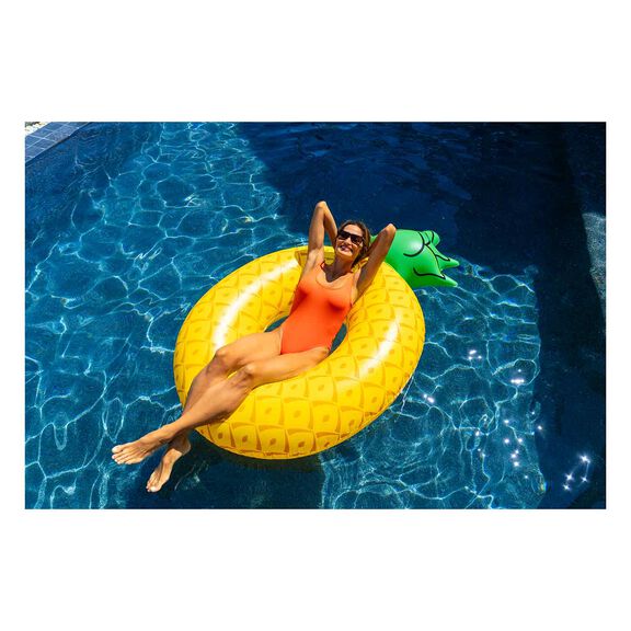 Giant Pineapple Pool Float image number 2