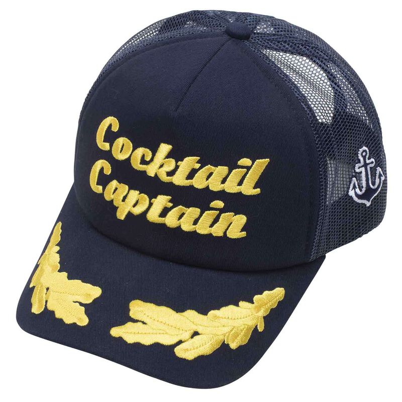 WEST MARINE Cocktail Captain Trucker Hat West Marine