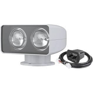 SEAFLO 03 Series 100W 24V Remote Control Halogen Boat Searchlight, White