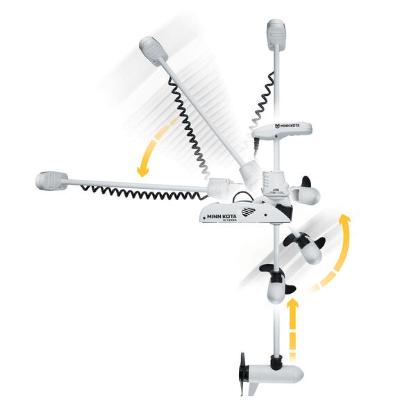 Riptide Ulterra i-Pilot Saltwater Bow-Mount Trolling Motors image number 4
