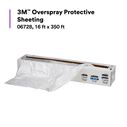 3M&trade; Premium Plastic Sheeting with 233+ Masking Tape (36 mm), 16' x 400' image number 3