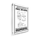 Fall in Love with Scuba Poster, White image number 1