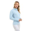 Women's Solid Exo-Tech Hooded Shirt image number 1